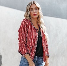 Women’s Size Small Vici Tweed Jacket