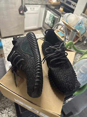 Size 12 adidas Yeezy Boost 350 Low Pirate Black 2015 889132893328|