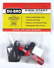 DU-BRO KWIK-START GLO-PLUG IGNITOR WITH WALL CHARGER ( CAT. # 666 )