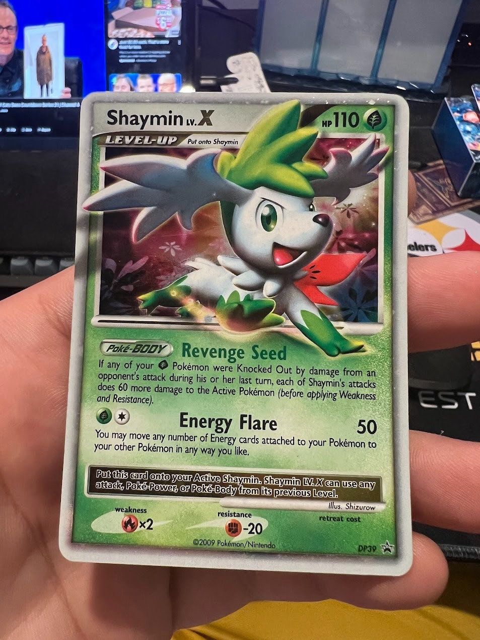 Shaymin LV.X - DP39 - , English Pokemon Pokemon Promos LP