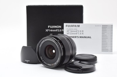 [Top MINT in Box] Fujifilm Fujinon Super EBC XF 14mm F2.8 R Lens w/ Hood JAPAN