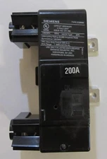 Siemens Main Panel 200-AMP Circuit Breaker, 2-Pole, Type EQ8695 open box