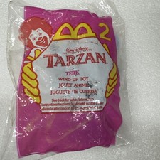 New Vtg 1999 McDonald's Happy Meal Toy Tarzan 2 Terk Wind-Up Disney
