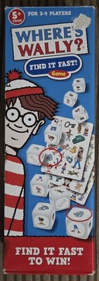   Wo ist Wally Find It Fast! Spiel - sehr guter Zustand - vollständig  