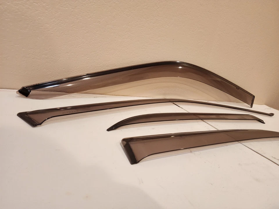 JDM Lexus is300 Toyota Altezza Viseras Ventana Protectores de Lluvia 2001-2005 SXE10 Sedán Foto 3 de 4