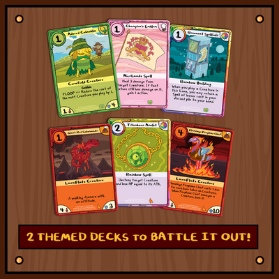 Adventure Time Card Wars Collector's Pack: Flame Princess vs. Fern