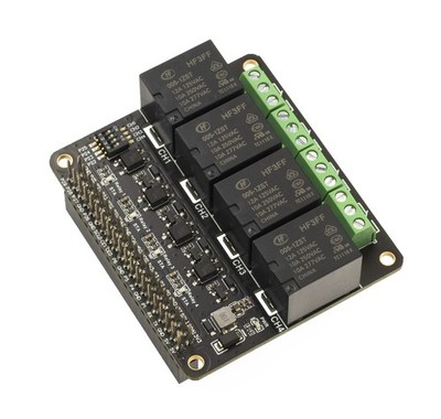 4-CH Relay for Raspberry Pi Zero Zero W Zero WH 2B 3B 3B+ 4B Power Relay Expa...
