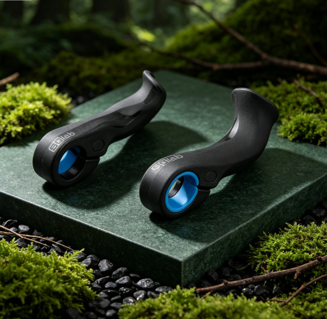SQlab 411 2.0 R Carbon Innerbarends - Lightweight, Helps Reduce Wind Resistance