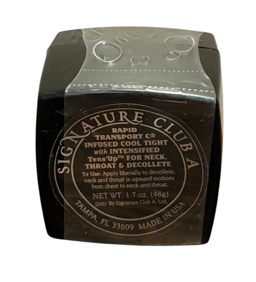 Signature Club A Rapid Transport C Infused Cool Tight Neck Cream 1.7  oz sealed - Image 2 of 4