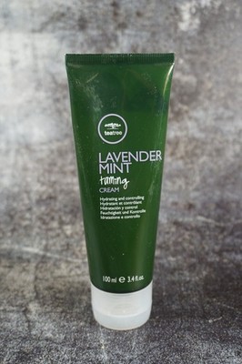 Tea Tree Lavender Mint Taming Cream for Curly Frizzy Hair 3.4 Fl Oz