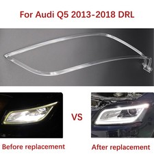 1pcs Left Car Headlights DRL For Audi Q5 13-18 Daytime Running Light Guide Strip