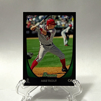 Topps 2011 Bowman Draft Picks & Prospects Mike Trout Rookie RC #101 Angels