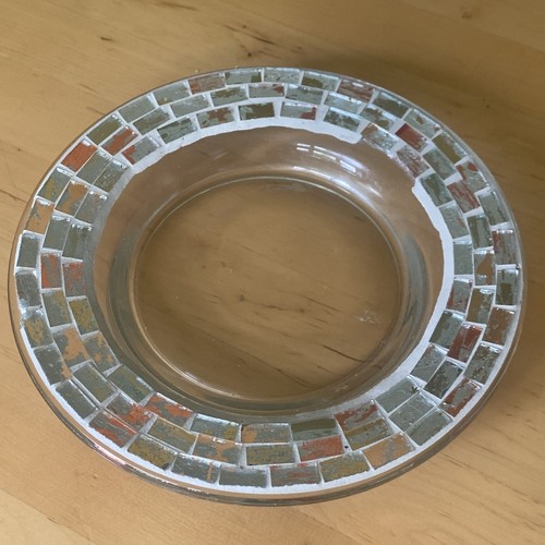 Yankee Candle Mosaic Large Shade and Tray. In Very Good Condition - Picture 7 of 11