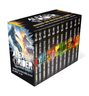 Alex Rider The Complete Missions 11 Books Box Set by Anthony Horowitz