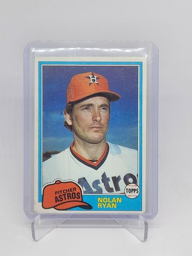 Nolan Ryan #9 1981 Coca Cola card
