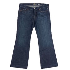 7 For All Mankind Dojo Jeans Womens 32 Wide L...