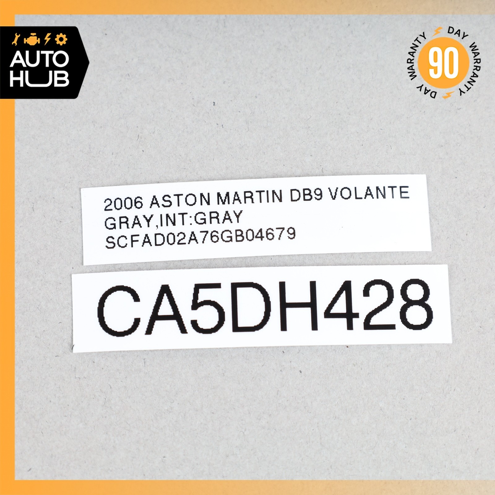 05-08 Aston Martin DB9 Front Left Lower Control Arm 4G433A053BD OEM