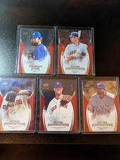Upper Deck 2009 Icons Baseball Lot Of 11. 6 Game-Used Memorabilia, 5 Numbered 