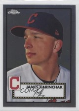 2021 Topps Chrome Platinum Anniversary James Karinchak #327 ut4