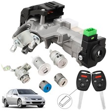 Honda Accord 2003-2007 Ignition Switch Lock Cylinder With Key Ramata Blank Chip