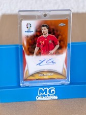 Xabi Alonso Topps Chrome Autogramm 20/25 Spanien Euro 2024 Legend