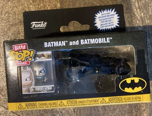 Funko Bitty Pop! Rides: DC Universe - Batman And Batmobile – New!