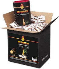 Burner Original Firelighters 500 Pack Fire Starters for BBQ Stove Fireplace 0.11 per lighter