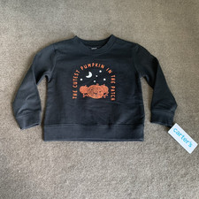 Carters 24 Months Baby Unisex Sweatshirt Halloween Top Cutest Pumpkin Patch