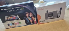 Inandon Karaoke Machine  & RM k222 WIRELESS MIC - OPEN BOX - brand new never use