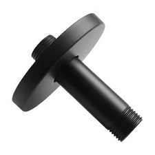 DOLGABA Straight Shower Arm with Flange, Ceiling Mount 3" Rainfall Shower Hea...