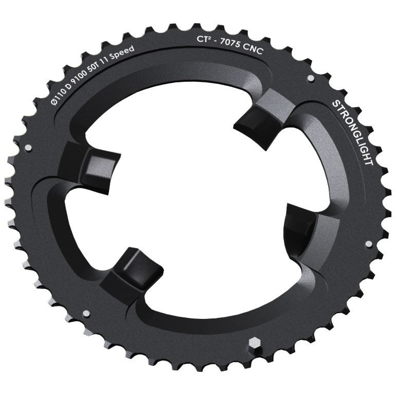 Plateau Stronglight Dura Ace FC-R9100 CT2 en aluminium céramique d'élite