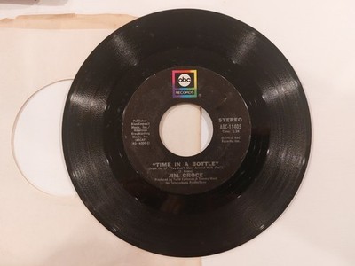 JIM CROCE - Time In A Bottle / Hard Time Losin' Man - ABC 45 RPM - NM