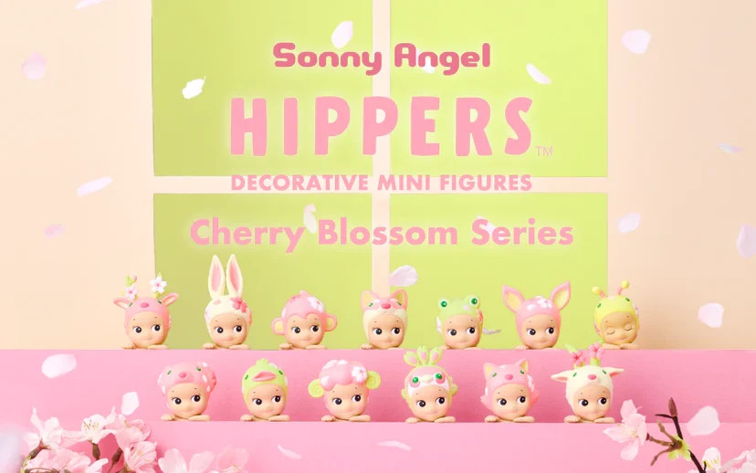Sonny Angel HIPPERS Cherry Blossom Series Blind Box Full Case