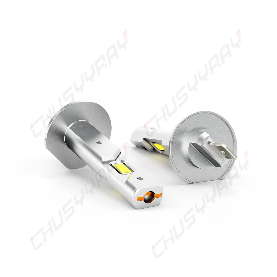 6pc LED Headlight High Low Beam Fog Light Kit For 1999-2003 Mercedes-Benz CLK430 - Image 3 of 4