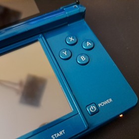 Aqua Blue 3DS with USB-C Capture Card & Controller Mod