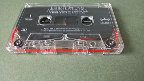 INXS – Live Baby Live - Cassette Tape Album - 1991, Michael Hutchence - Picture 5 of 5