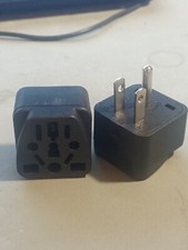 AC Wall Plug Converter Adapter - US To Any - US to UK, AU, EU, IT, IND, IN, ETC