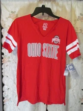 ProEdge by Knights Apparel Womens Ohio State V-Neck Tee Shirt, Size S (4/6)