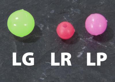 Aquantic Glow Beads Leuchtperlen 10mm-17mm Lockperlen Flunder Plattfisch Perlen