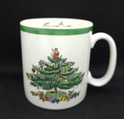 Vintage Spode Coffee Tea Mug 8 oz S3324-B Christmas Tree