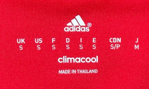 Adidas Climacool Manchester United Chevrolet Soccer Jersey Size Small - Picture 8 of 11