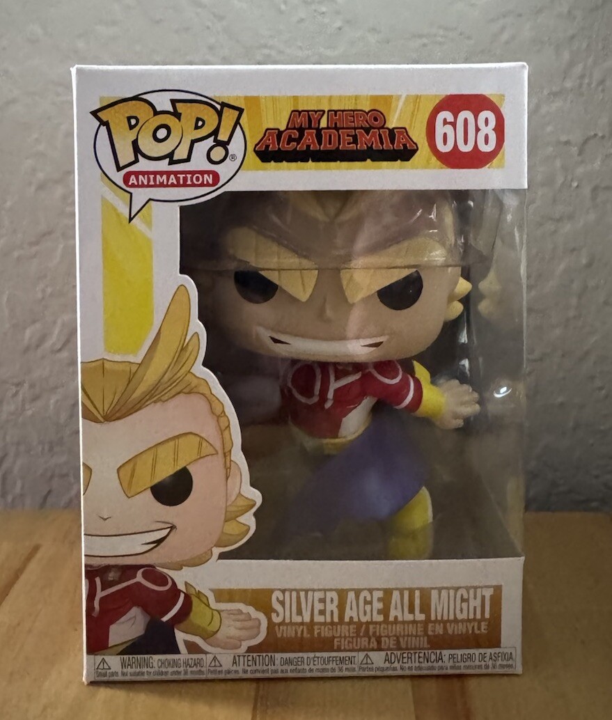 Funko Pop! Vinyl: My Hero Academia - Silver Age All Might #608