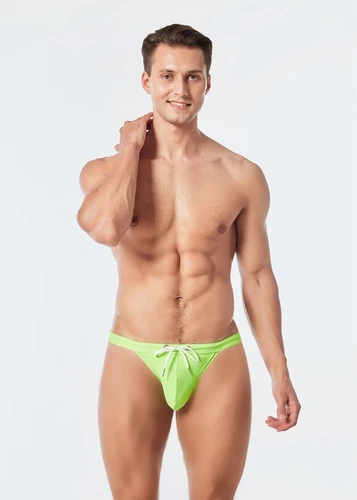 Traje de baño triangular Zonbailon para hombre Traje de baño de moda Secado rápido - Imagen 6 de 24