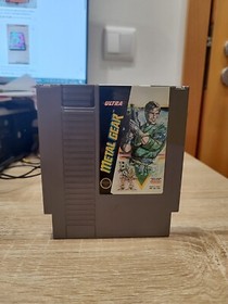 NES METAL GEAR NTSC USA JUST THE CART 100% ORIGINAL