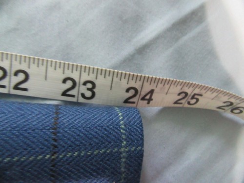 Womens Vtg Pendleton Blue Plaid Wool Skirt Suit Sz 12/14 - Picture 8 of 11