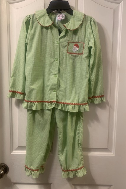 smocked christmas pajamas