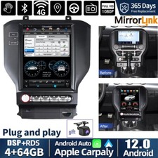 9.7" 64G Android13 Car Stereo Radio GPS NAVI Carplay For Ford Mustang 2015-2022