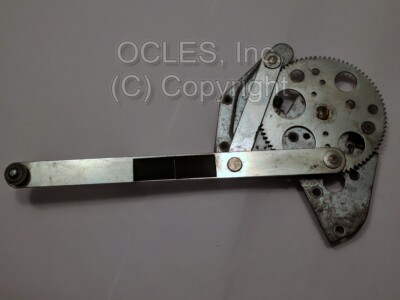 Genuine BMW E28 Door window mechanism. Passenger. Rear 51351846568 