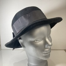 Importina Black Bow Vintage Hat