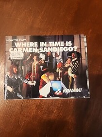 Where In Time Is Carmen Sandiego -- NES Nintendo Original Classic Authentic Game